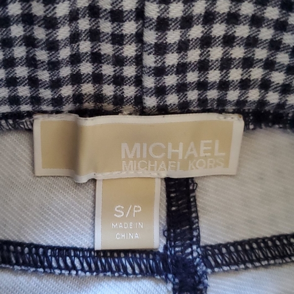 Michael Kors Leggings Size Small (Plaid Design) ‼️Excellent condition‼️$15 - Picture 3 of 7